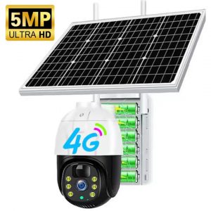 Caméra de Surveillance Solaire Dakar - 4G 5MP Ultra HD