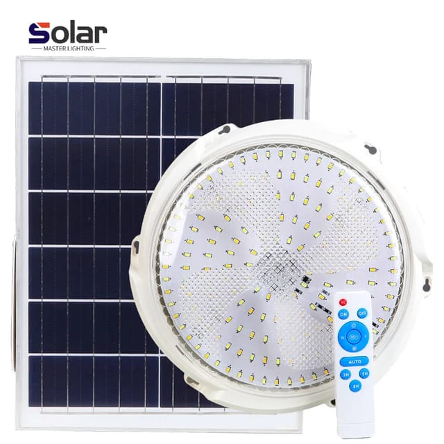 Plafonnier Solaire LED Dakar 200W - Éclairage Intérieur Autonome – Image 4