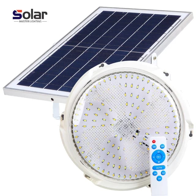 Plafonnier Solaire LED Dakar 200W - Éclairage Intérieur Autonome – Image 2