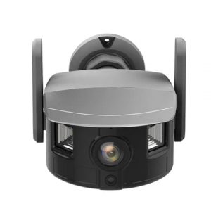 Caméra WiFi panoramique 5MP avec audio bidirectionnel et contrôle sur smartphone