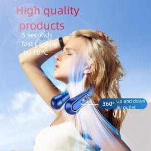 Ventilateur de cou sans pales rechargeable – photo 1